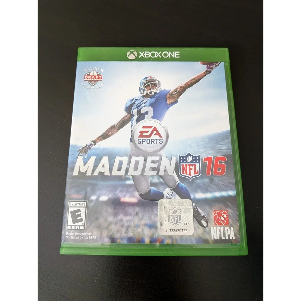 Madden NFL 16 (Microsoft Xbox One, 2015)‎ - Tested Football Video Game